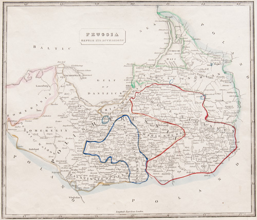 Prussia before its Accessions 1848